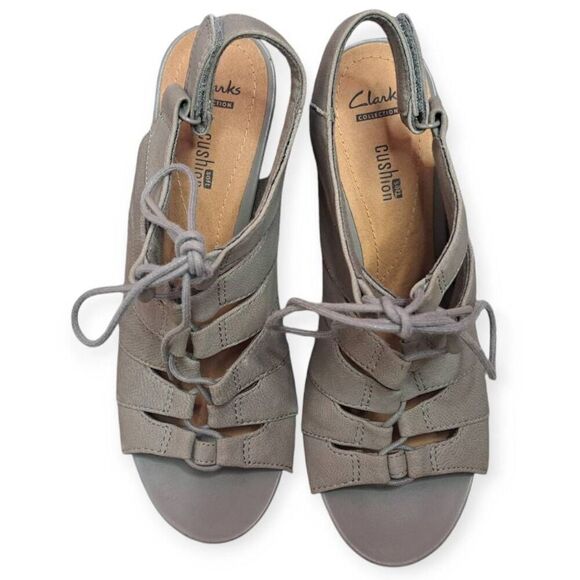 Clarks Women's Banoy Waneta Lace Up Sandal size 7.5 - Picture 2 of 7